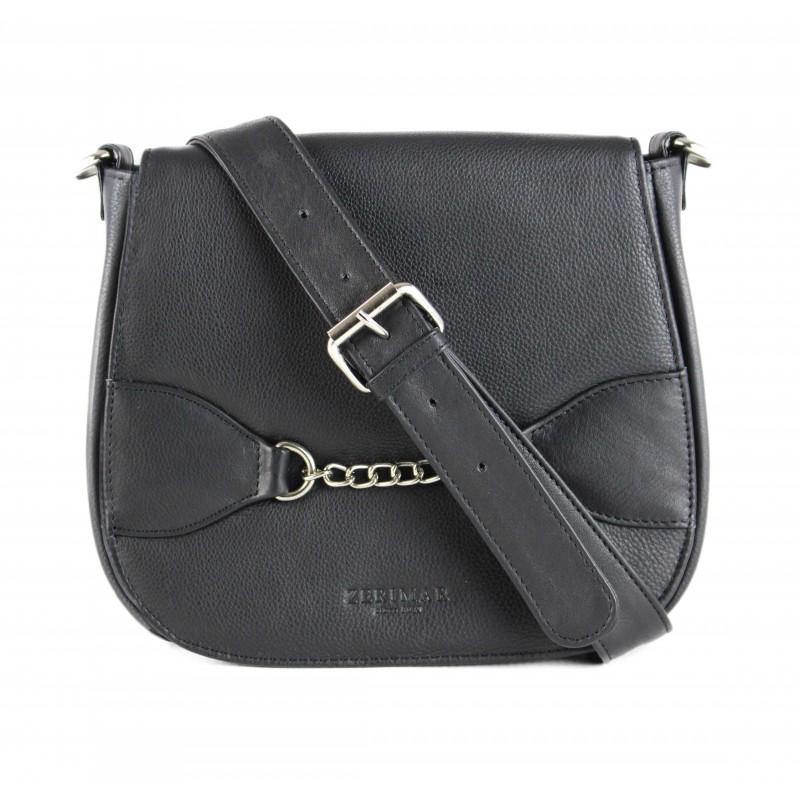zerimar shoes Bolso bandolera de piel detalle cadena 24x5x21 cm Envío gratis