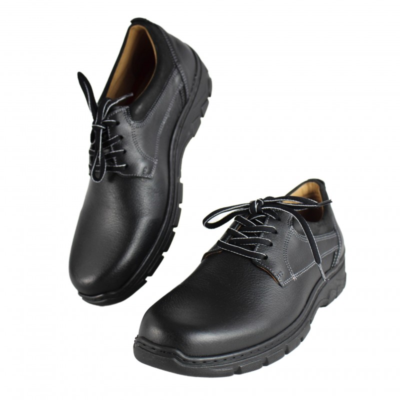 zerimar shoes Zapatos de piel con cordones modelo JR Outlet
