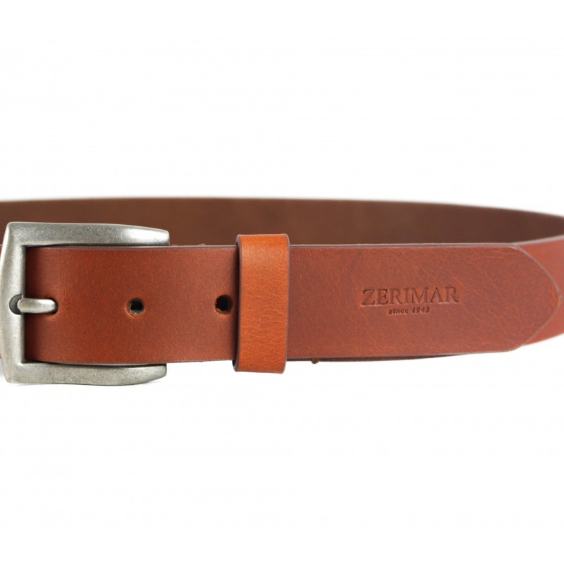 zerimar shoes Cinturón de piel modelo WHOORST Venta caliente