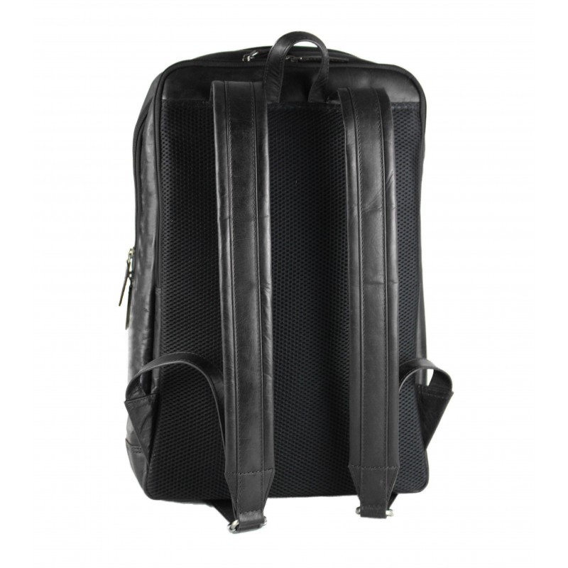 zerimar shoes Mochila de piel natural 45x31x14 cm PLUS Tienda