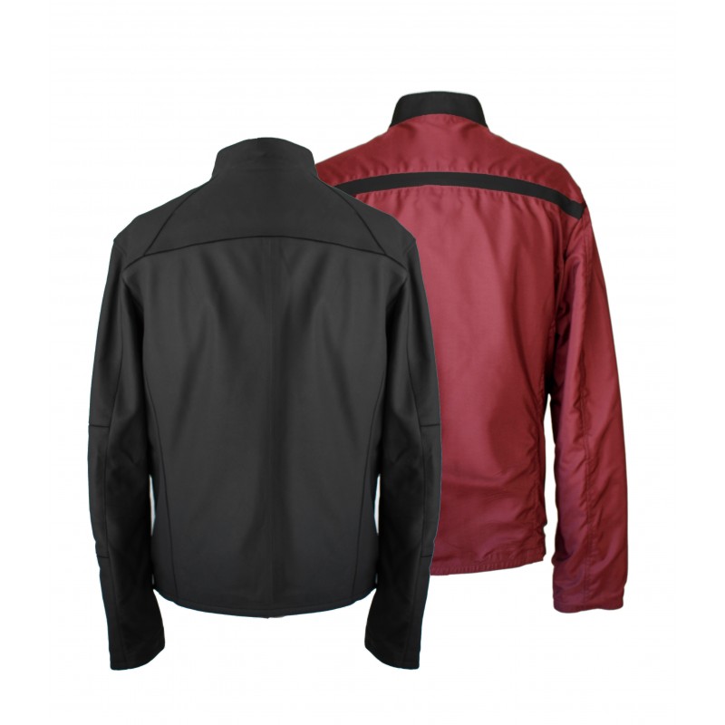 zerimar shoes Chaqueta de cuero reveresible bicolor BLAGRAN Liquidación