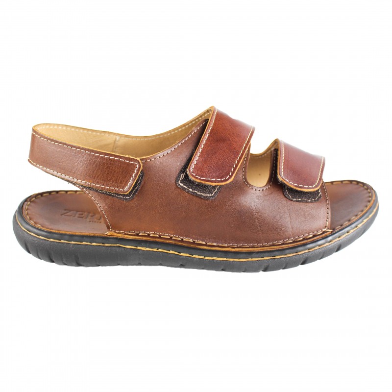 zerimar shoes Sandalia de piel ajustable con velcro modelo JUKONO Último día