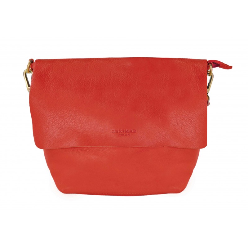 zerimar shoes Bolso de bandolera con solapa y cremallera SILCO 25x33 cm Solo hoy