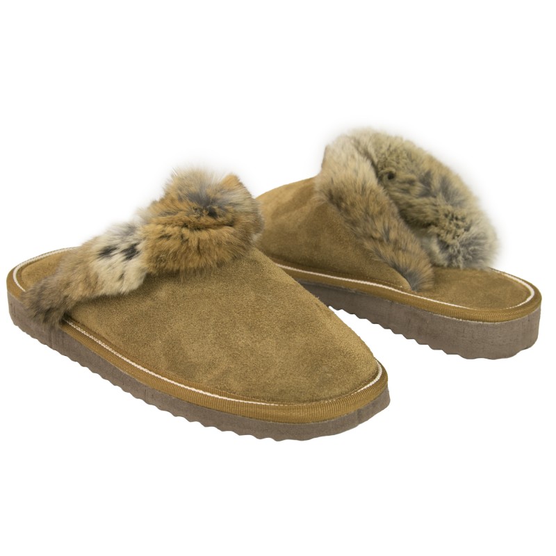 zerimar shoes Zapatillas abiertas de piel Double Face invierno