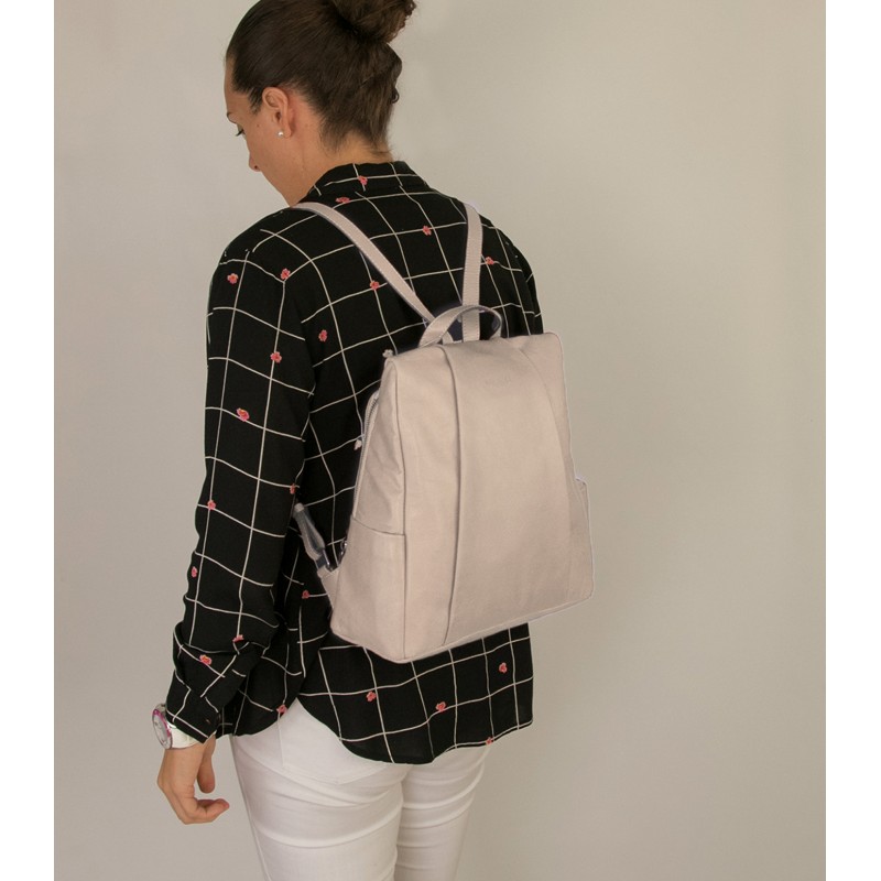 zerimar shoes Mochila de piel natural con cierre trasero antirrobo Envío internacional gratuito