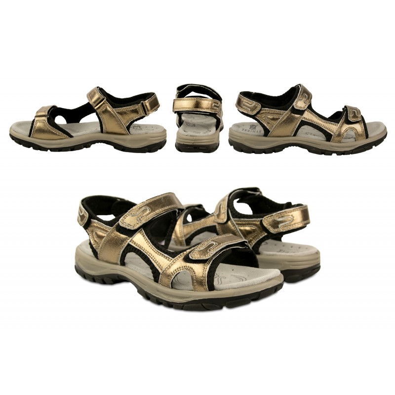 zerimar shoes Sandalias de piel de trekking o senderismo para mujer Ahorra y exporta