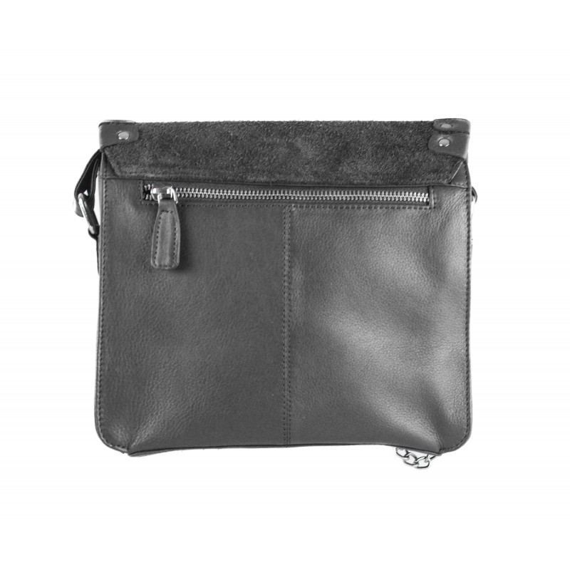 zerimar shoes Bolso bandolera de piel con tachuelas 24x8x20 cm Grandes ahorros
