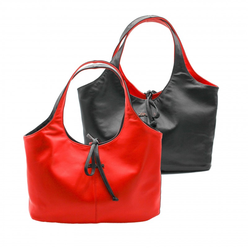 zerimar shoes Bolso reversible de piel 32x19x12 cm modelo IMPERIO Outlet online
