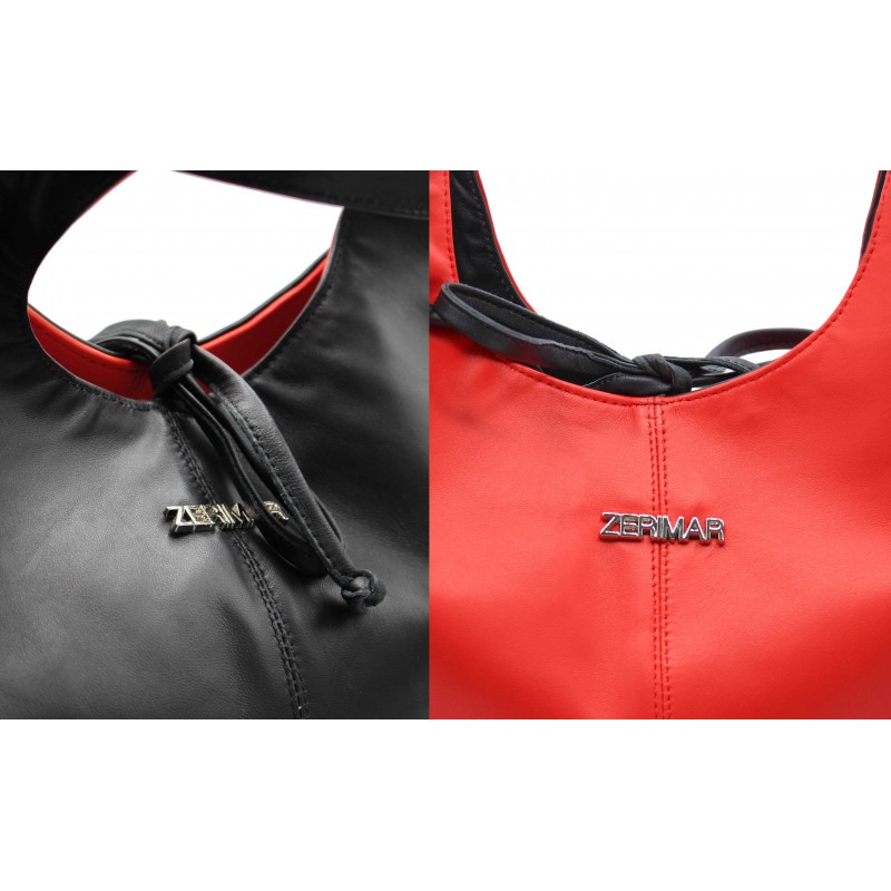 zerimar shoes Bolso reversible de piel 32x19x12 cm modelo IMPERIO Outlet online