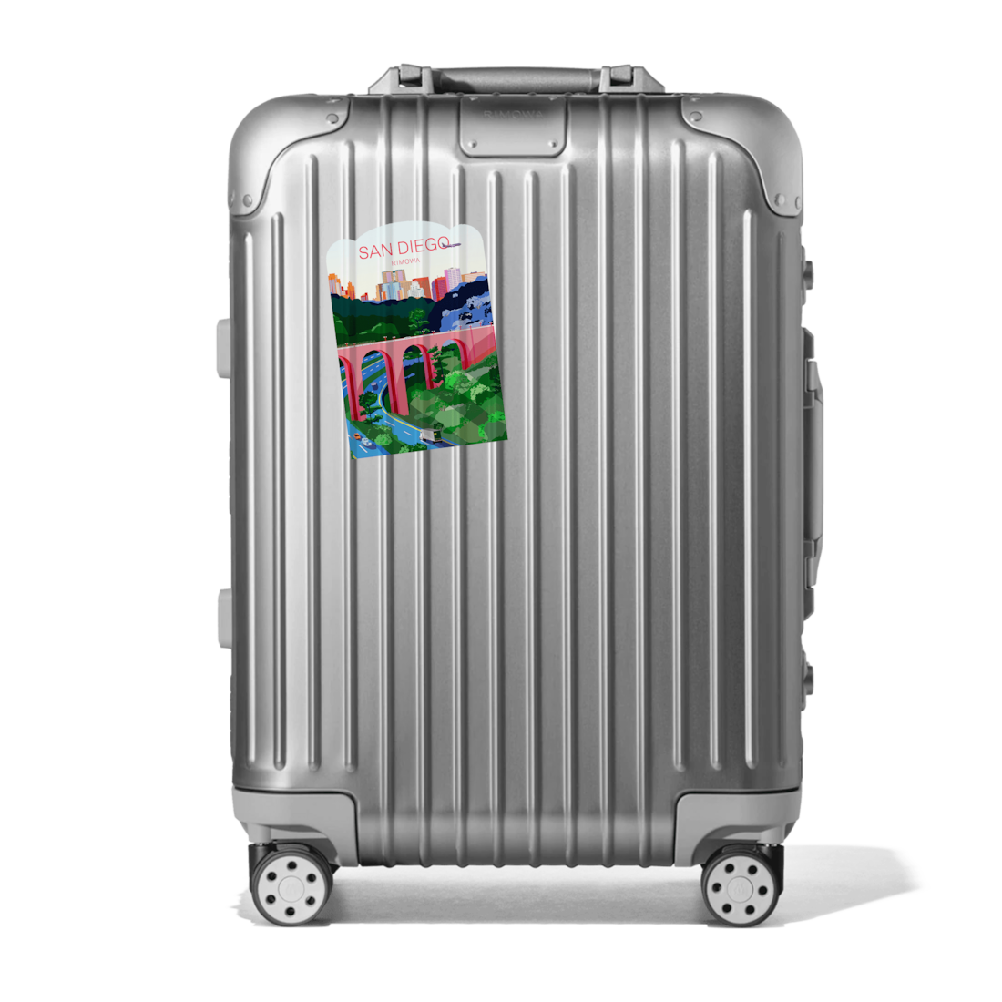 Rimowa PERSONALIZACIÓN - PEGATINAS DE CIUDADES San Diego Solo hoy